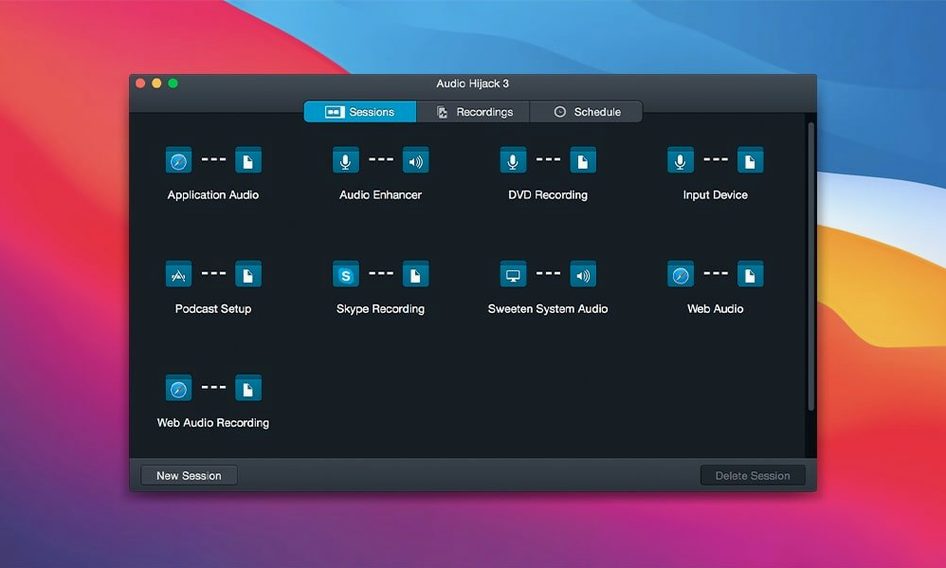 Audio Hijack — look #4 Audio Hijack 4.6.0, screen 4