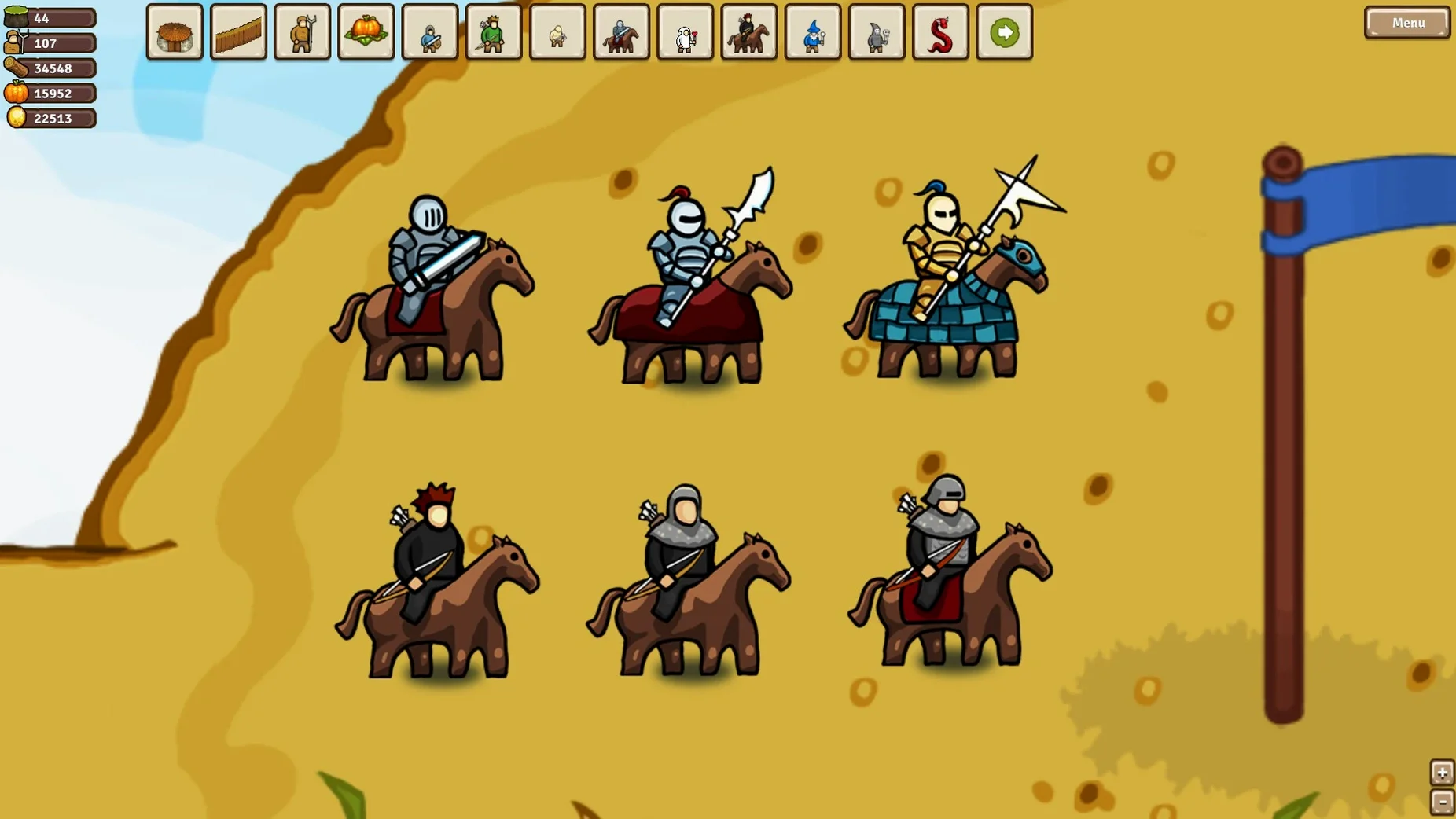 Circle Empires UI, 5 of 8 Circle Empires feature view 5