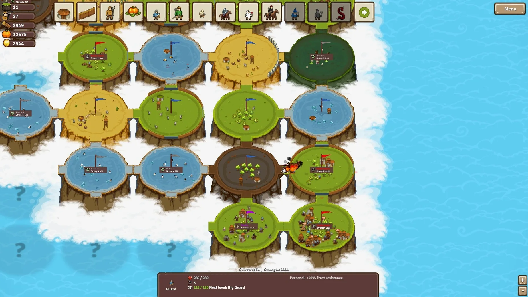 Circle Empires UI, 7 of 8 Circle Empires feature view 7