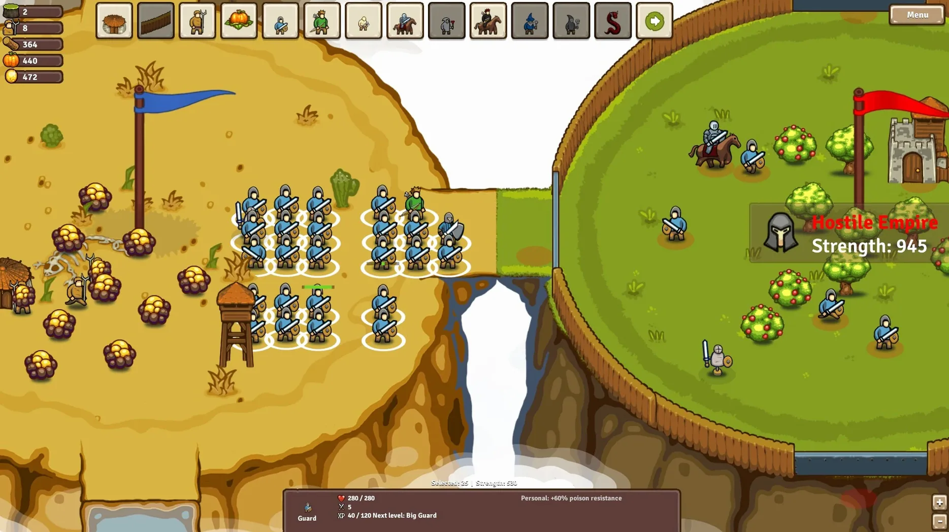 Circle Empires UI, 8 of 8 Circle Empires feature view 8