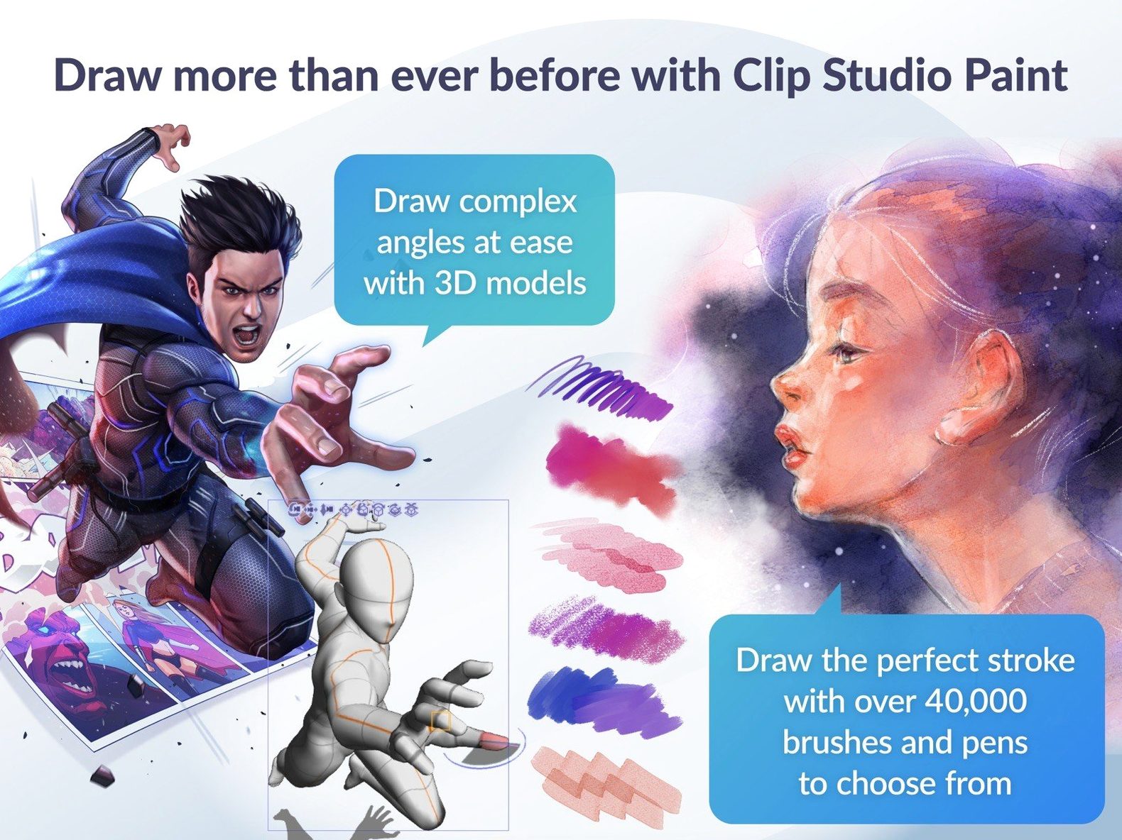 Clip Studio Paint — look #2 Clip Studio Paint 4.1.4, screen 2