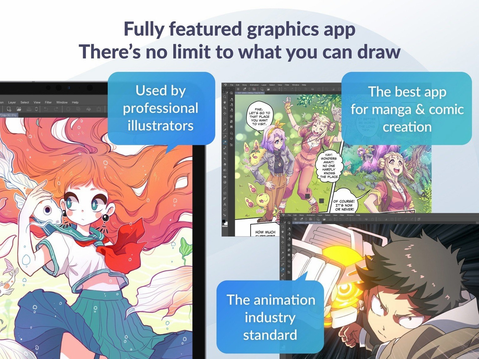 Clip Studio Paint — look #3 Clip Studio Paint 4.1.4, screen 3