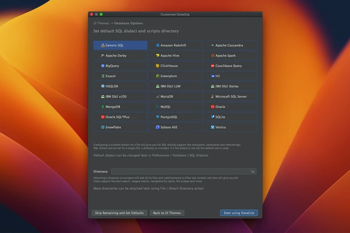 DataGrip — look #1 datagrip for mac free download — app window
