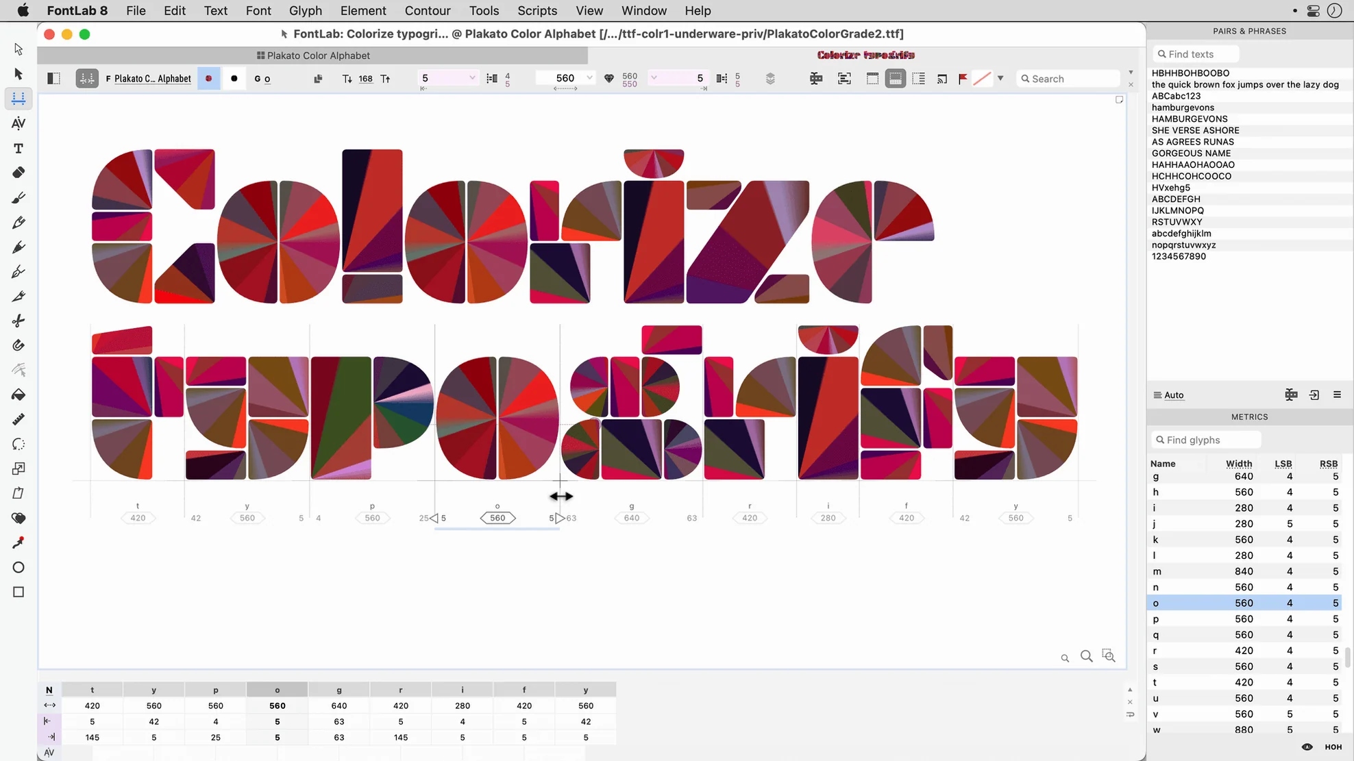 FontLab — look #4 FontLab 8.4.3.8984, screen 4