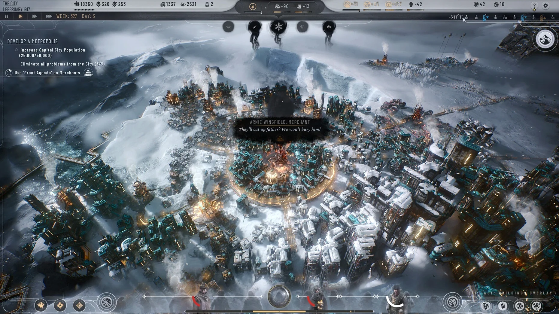 Frostpunk 2 — look #3 Frostpunk 2 1.6.1, screen 3