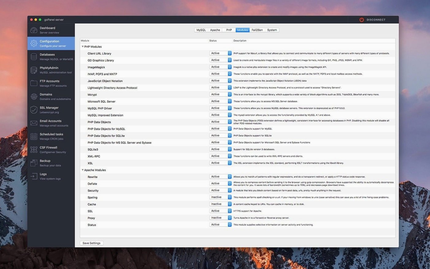 goPanel 2 UI, 4 of 4 goPanel 2 feature view 4