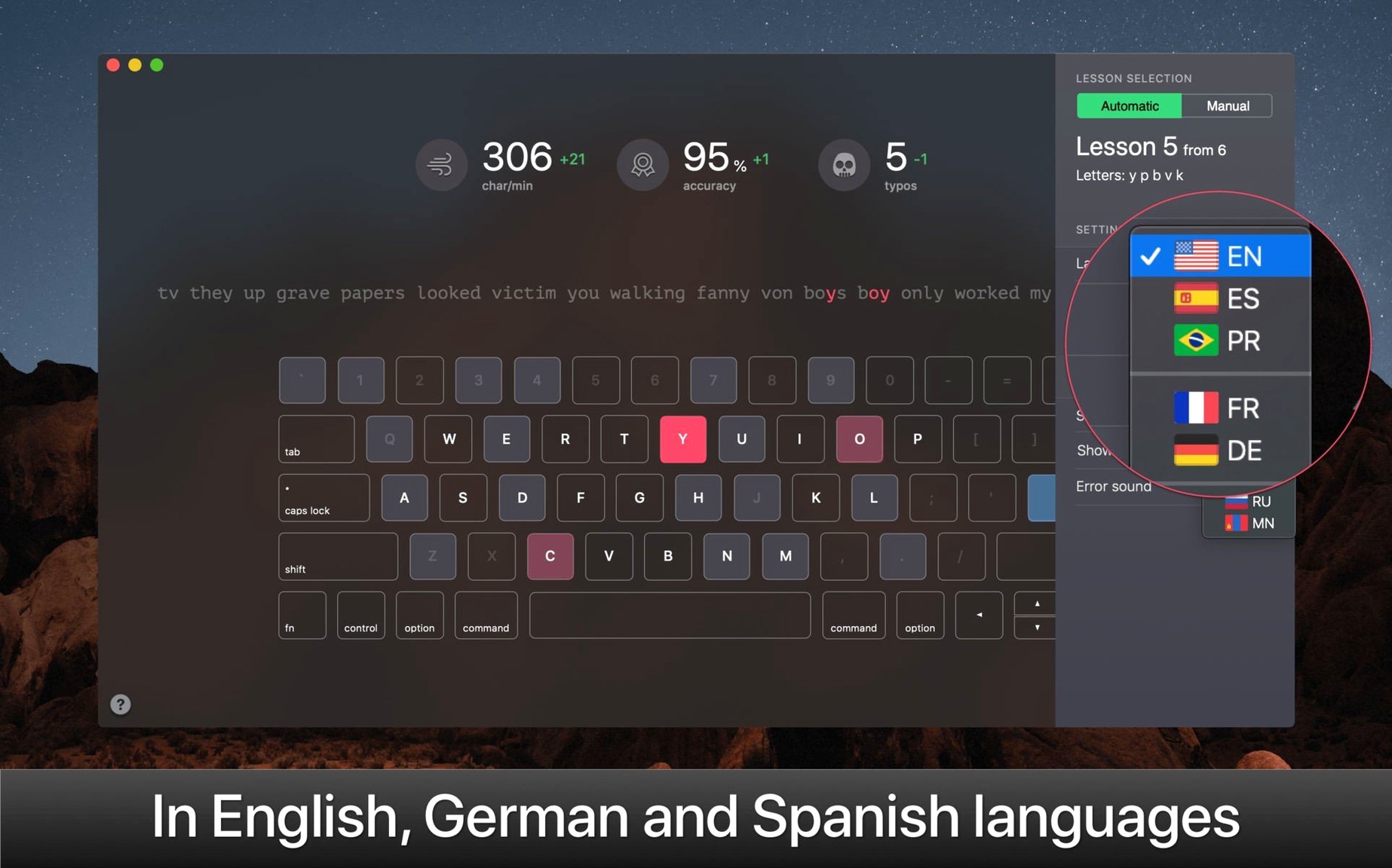 KeyKey UI, 1 of 4 download keykey for mac: dashboard
