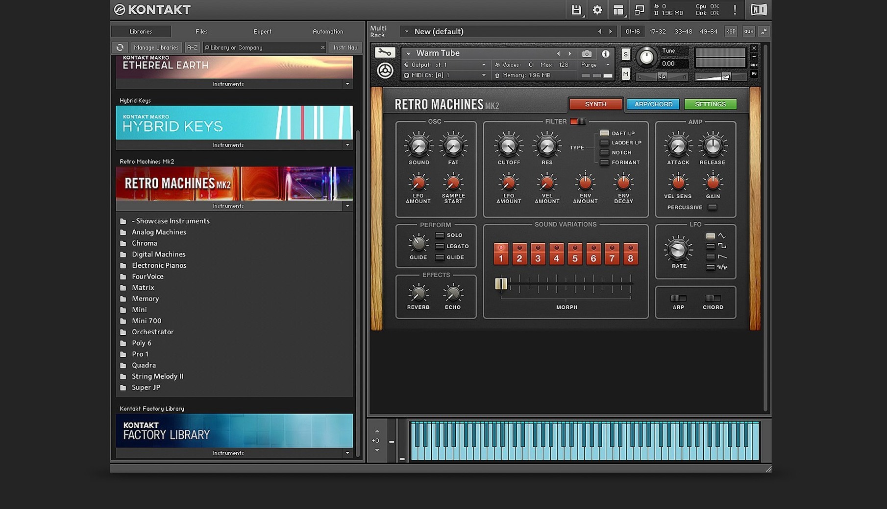Kontakt — look #3 Kontakt 8.13.1, screen 3