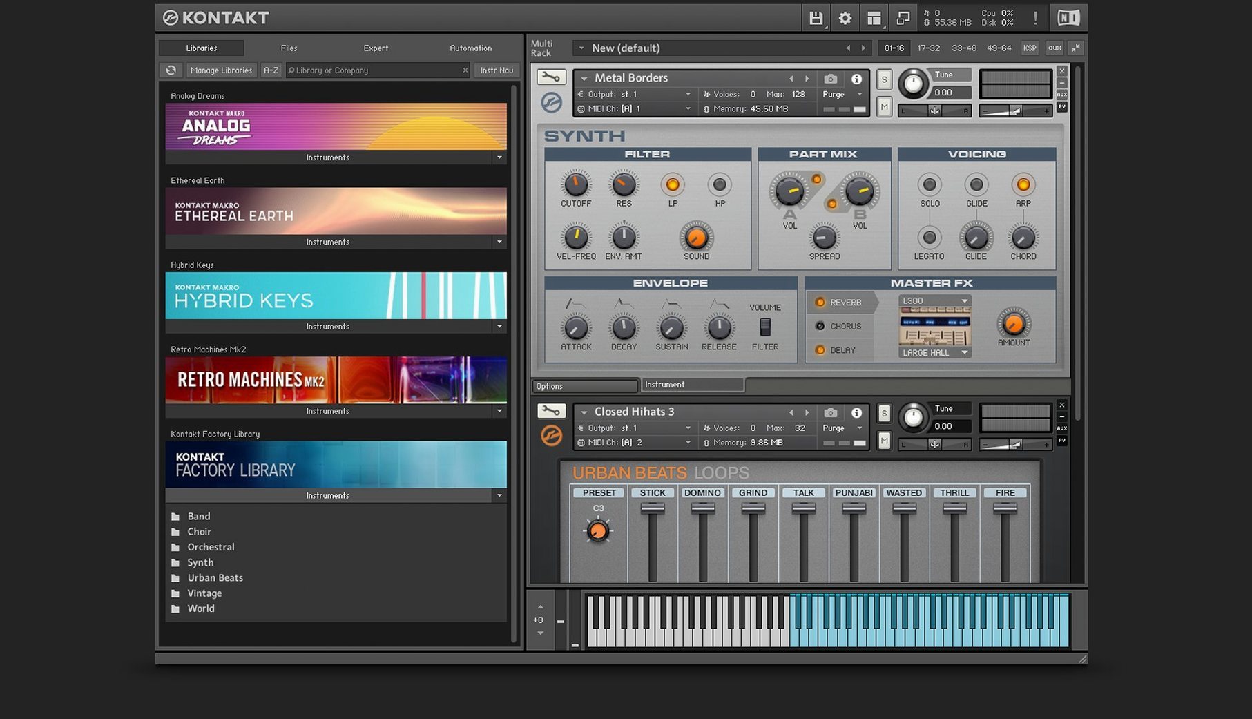 Kontakt — look #4 Kontakt 8.13.1, screen 4