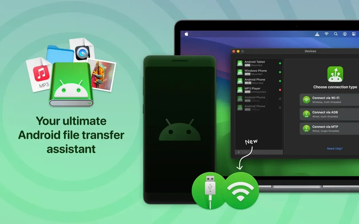 MacDroid Pro — look #1 macdroid full mac — app window