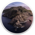 The macOS Catalina icon