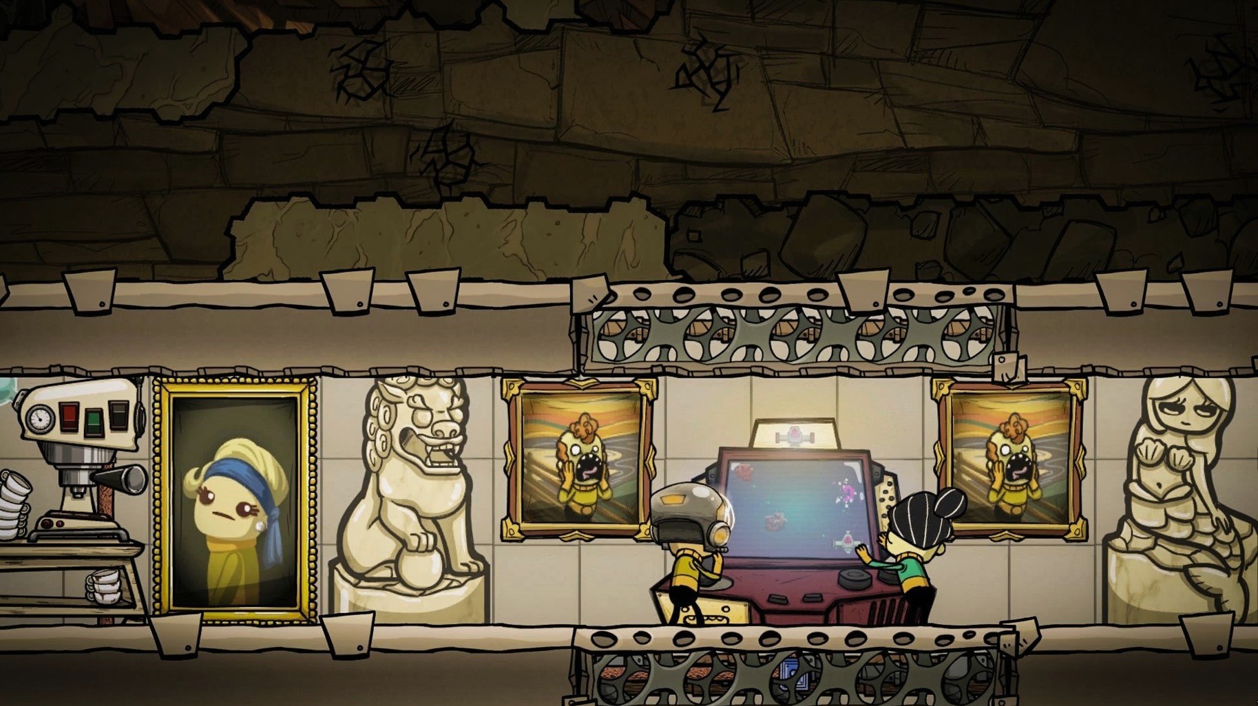 Oxygen Not Included UI, 2 of 4 Oxygen Not Included feature view 2