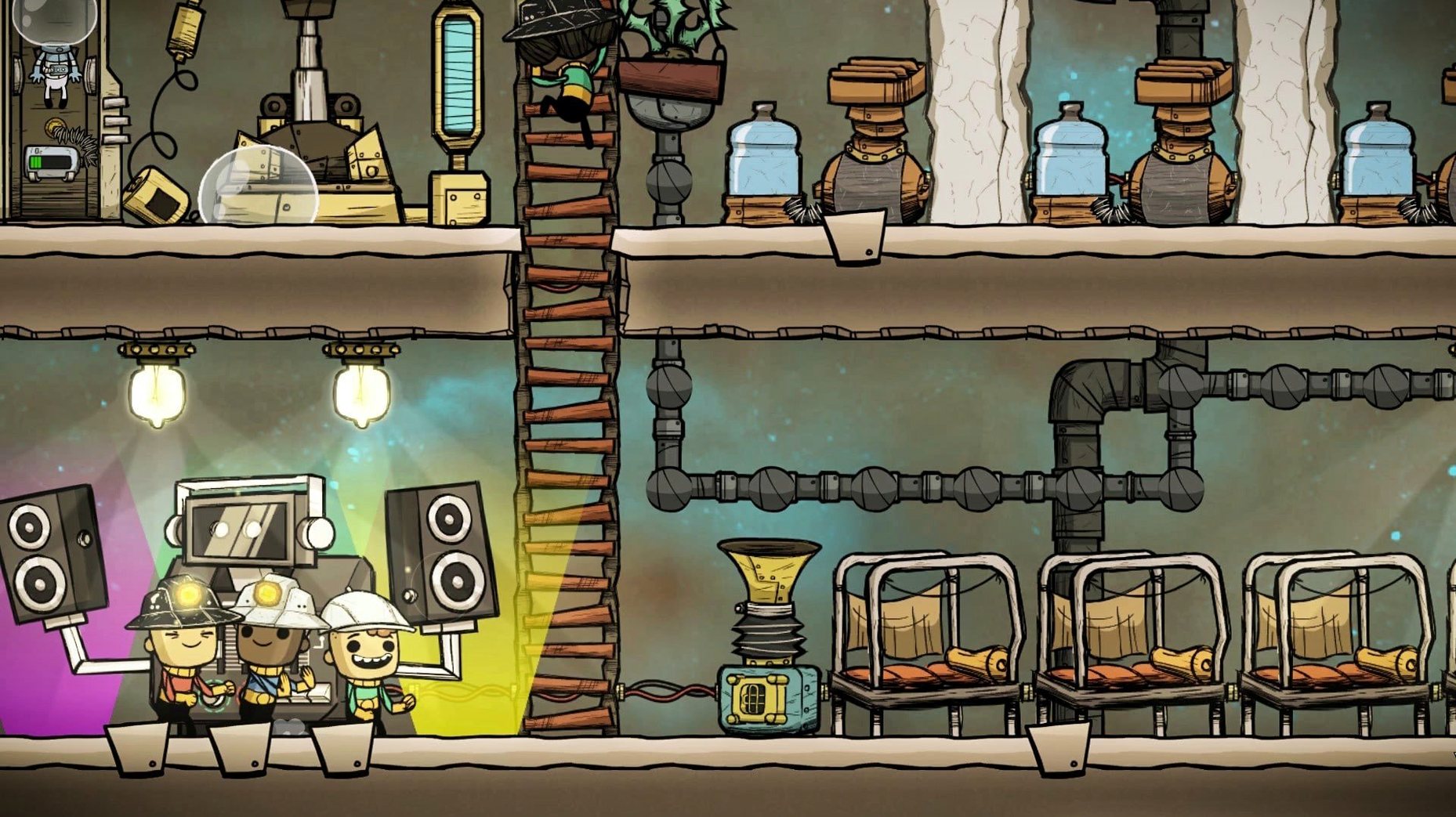 Oxygen Not Included UI, 4 of 4 Oxygen Not Included feature view 4