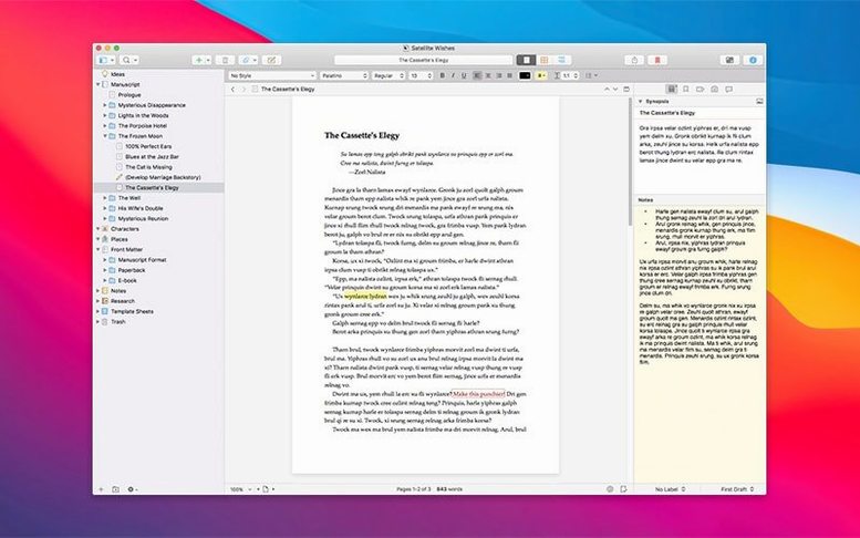 Scrivener — look #1 scrivener 3 torrent: dashboard