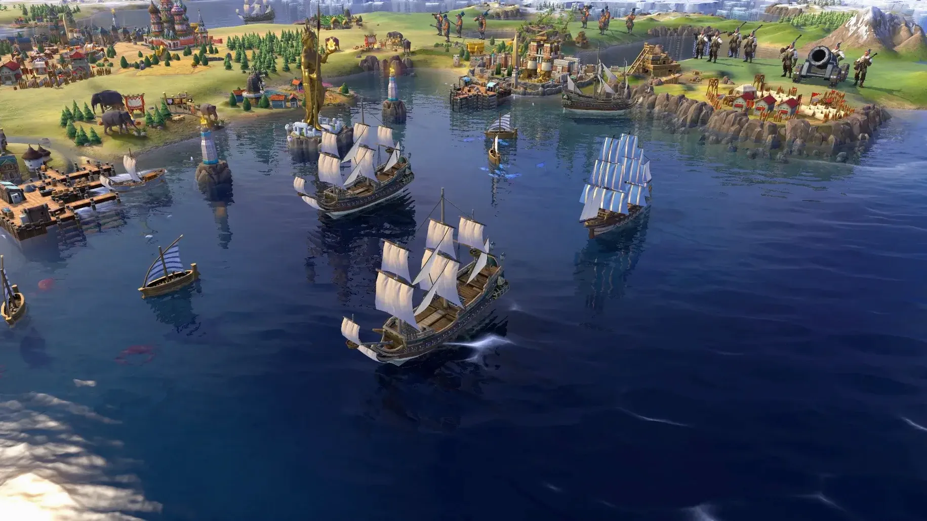 Sid Meier’s Civilization VI UI, 3 of 4 Sid Meier’s Civilization VI feature view 3
