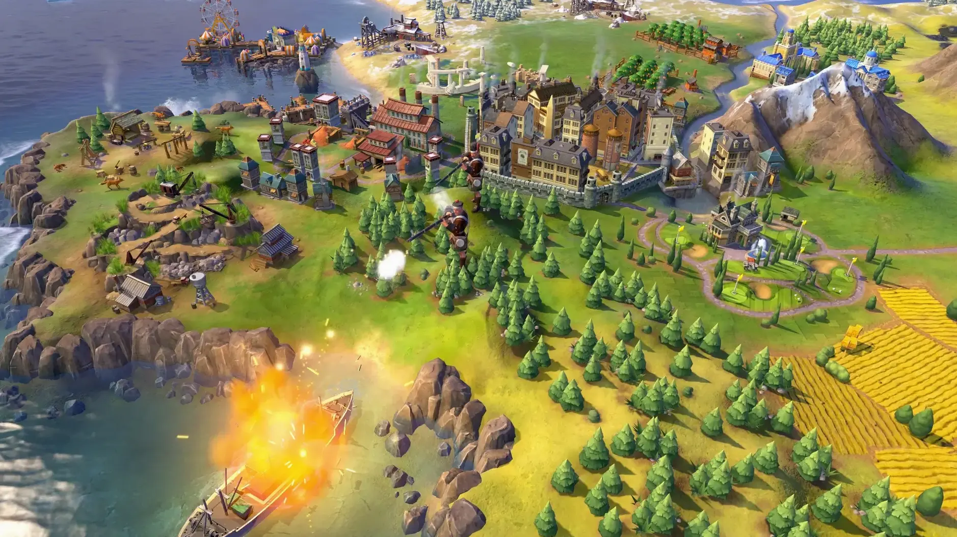 Sid Meier’s Civilization VI UI, 4 of 4 Sid Meier’s Civilization VI feature view 4