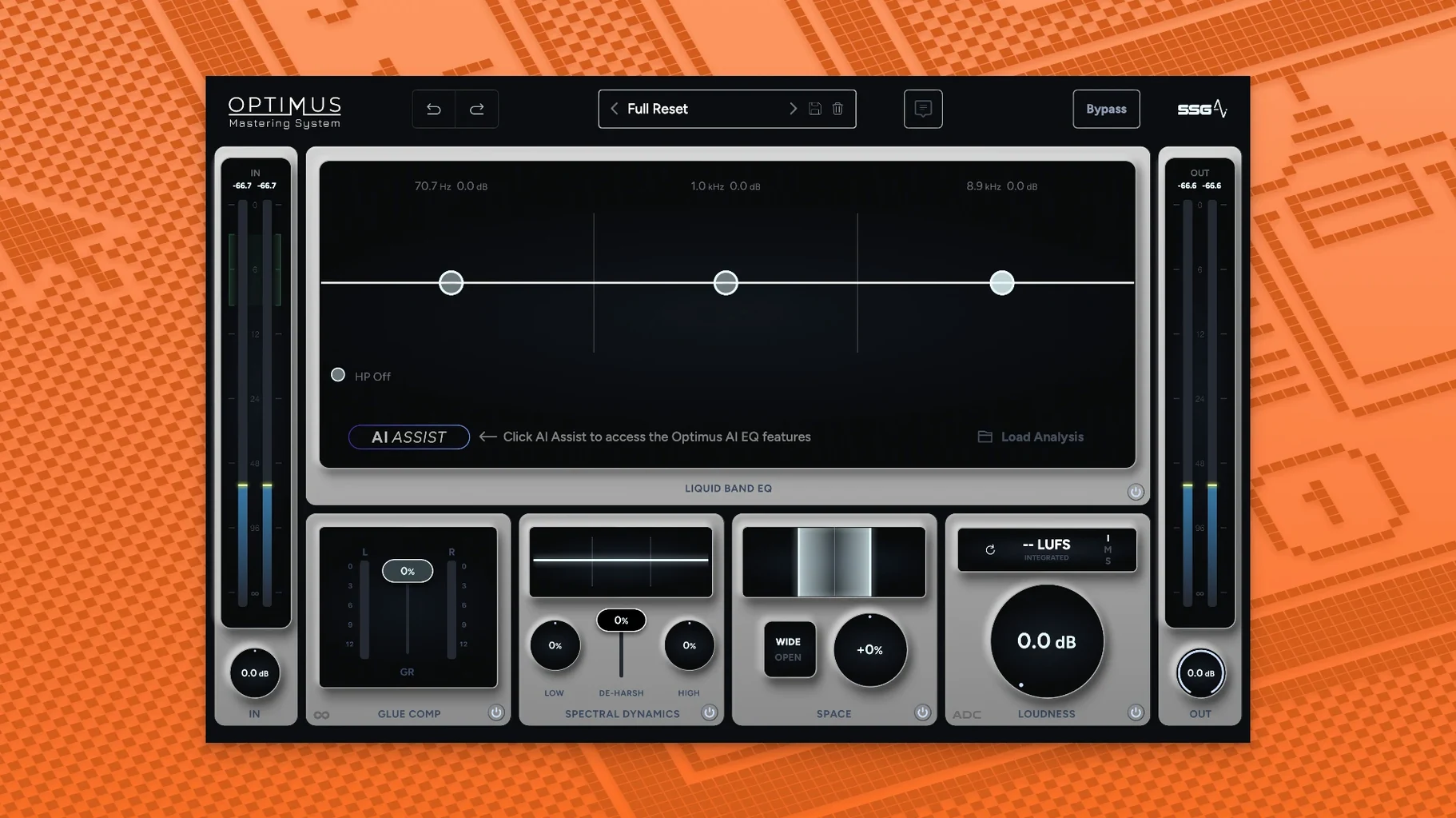 SSG Audio Optimus UI, 1 of 1 ssg audio optimus for mac free download — app window