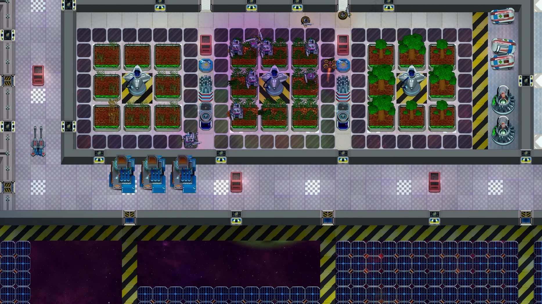 Stardeus UI, 4 of 4 Stardeus feature view 4