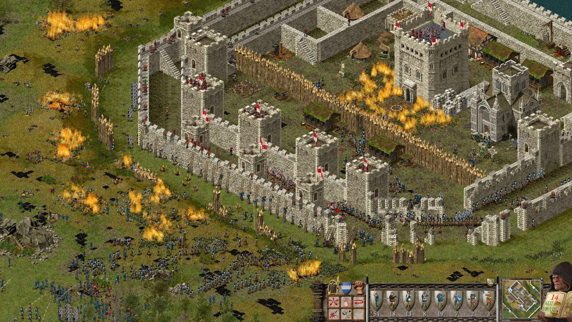 Stronghold Definitive Edition UI, 2 of 8 Stronghold Definitive Edition feature view 2