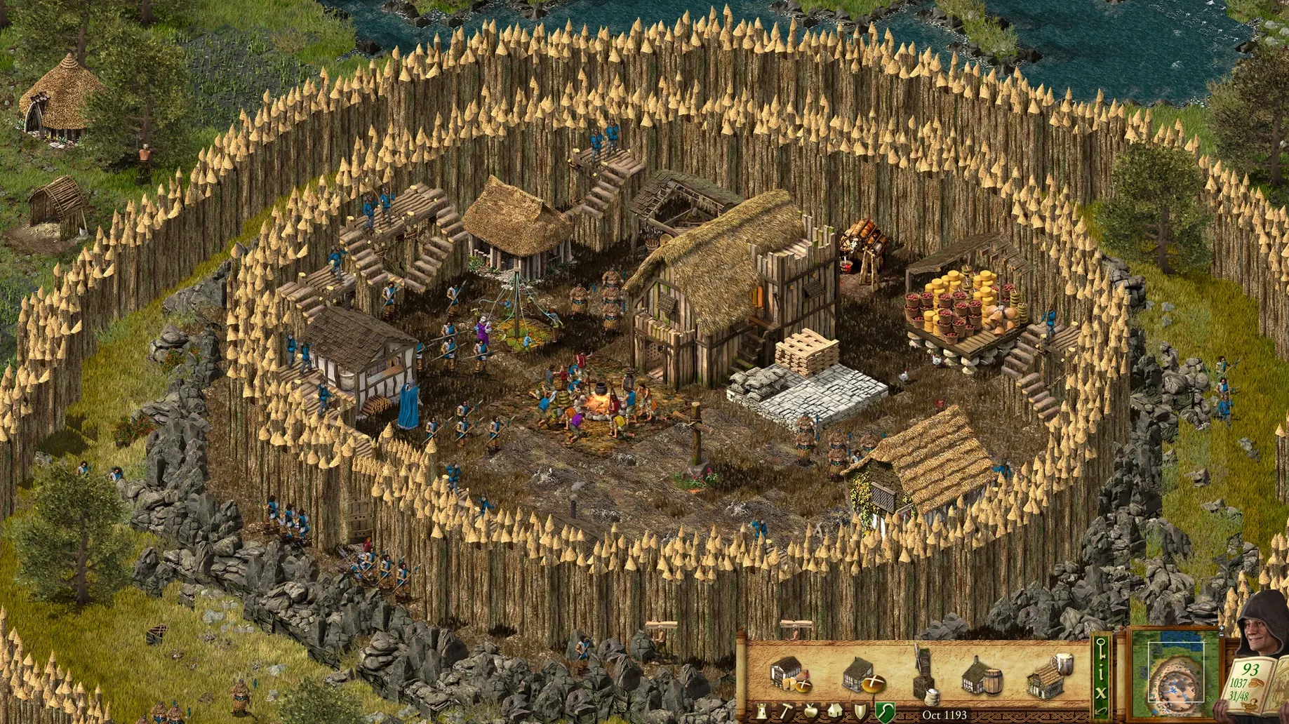Stronghold Definitive Edition UI, 3 of 8 Stronghold Definitive Edition feature view 3