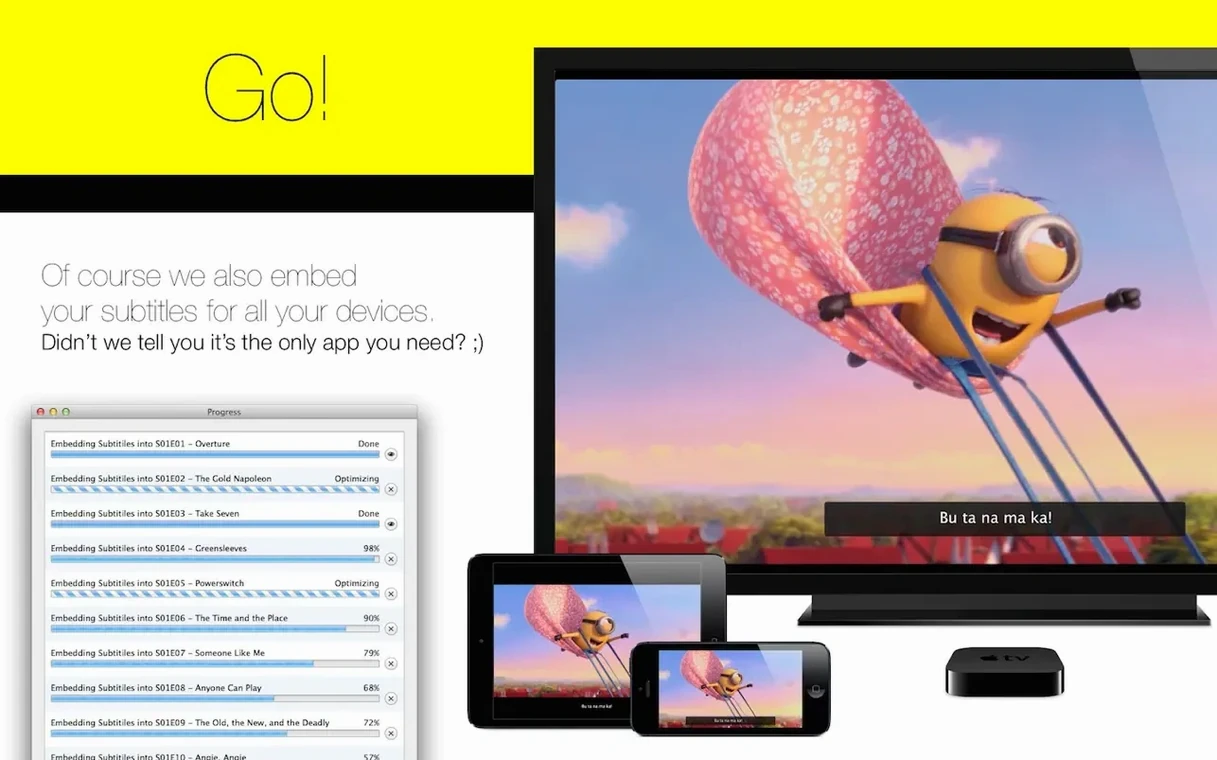 Subtitle Studio UI, 4 of 5 Subtitle Studio feature view 4