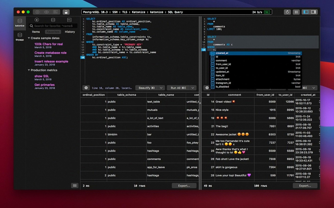 TablePlus — look #1 tableplus torrent — app window