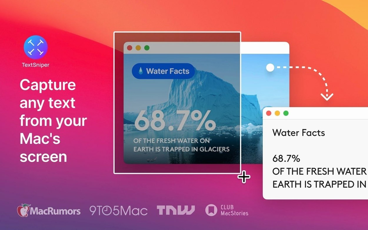 TextSniper UI, 1 of 4 textsniper for mac free download: dashboard