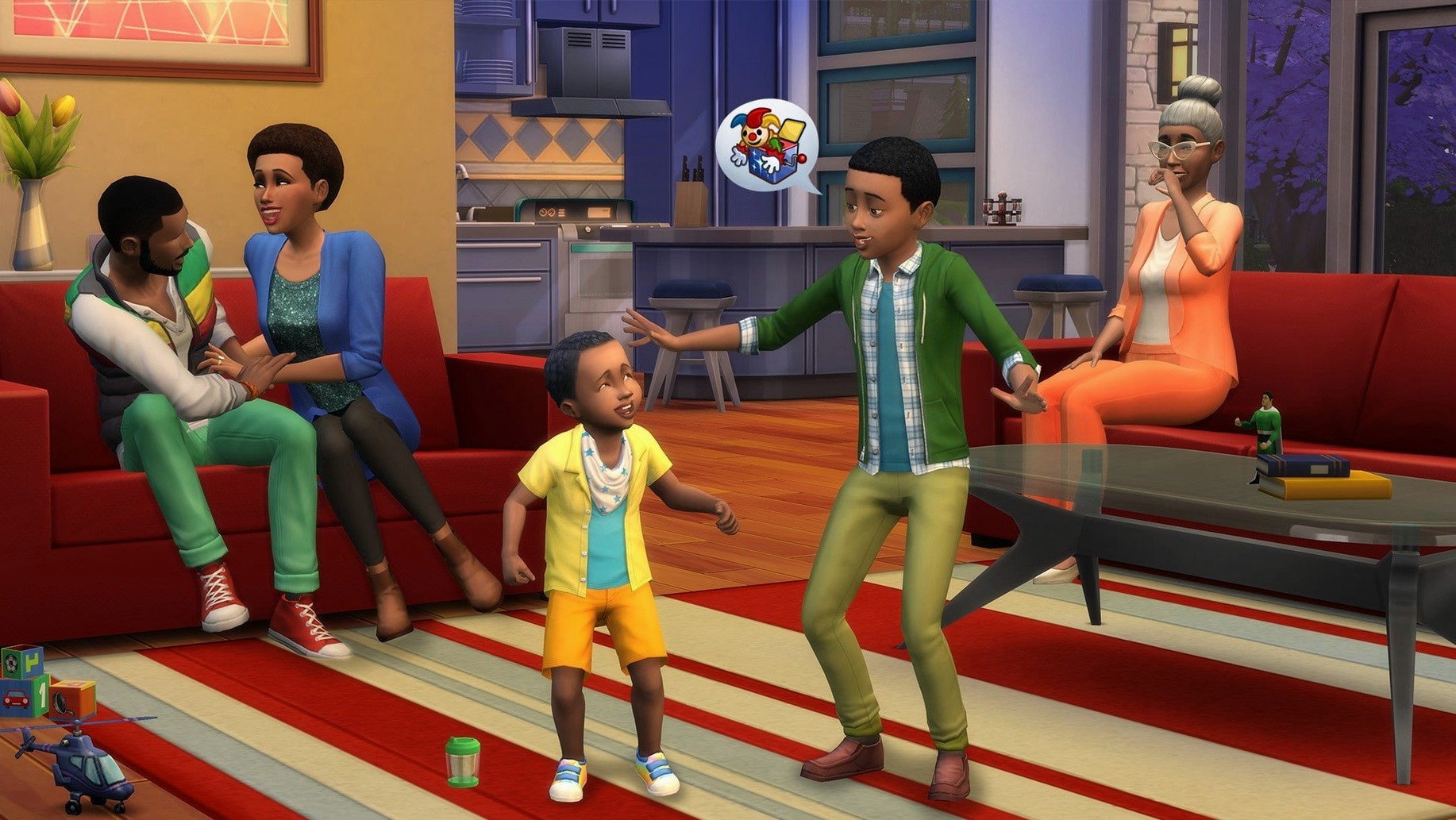 The Sims 4 UI, 3 of 4 The Sims 4 feature view 3