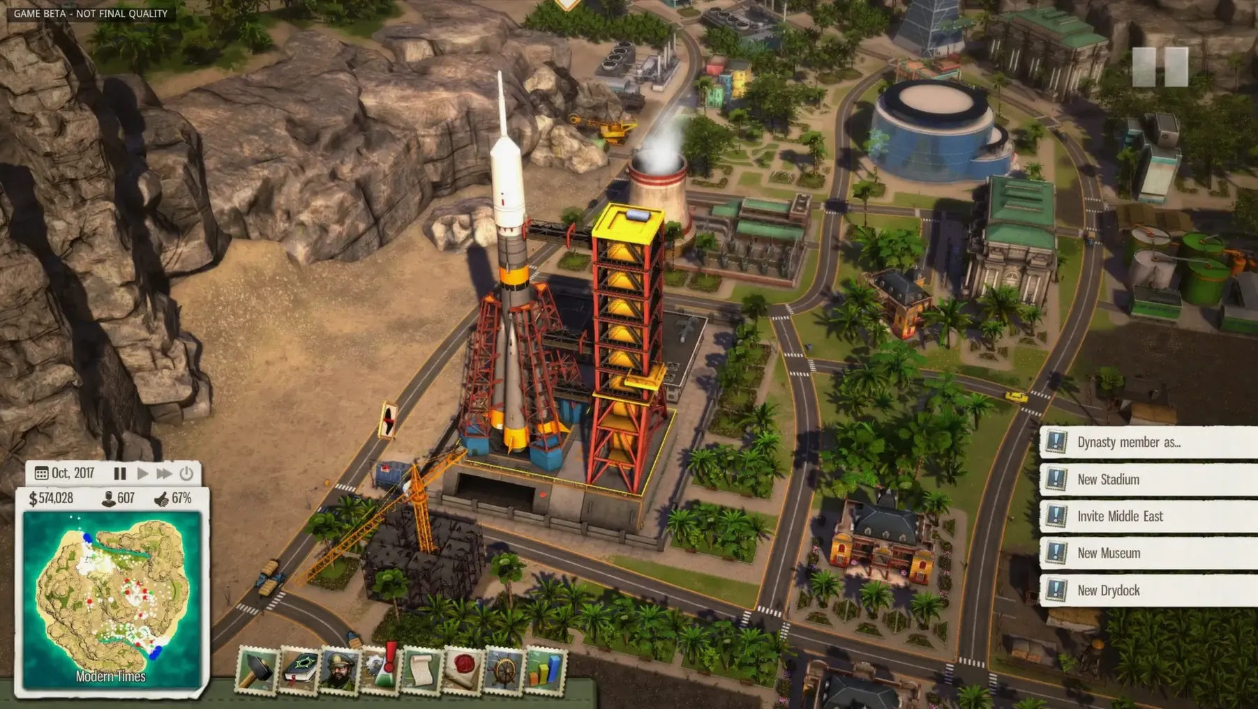 Tropico 5 UI, 8 of 8 Tropico 5 feature view 8