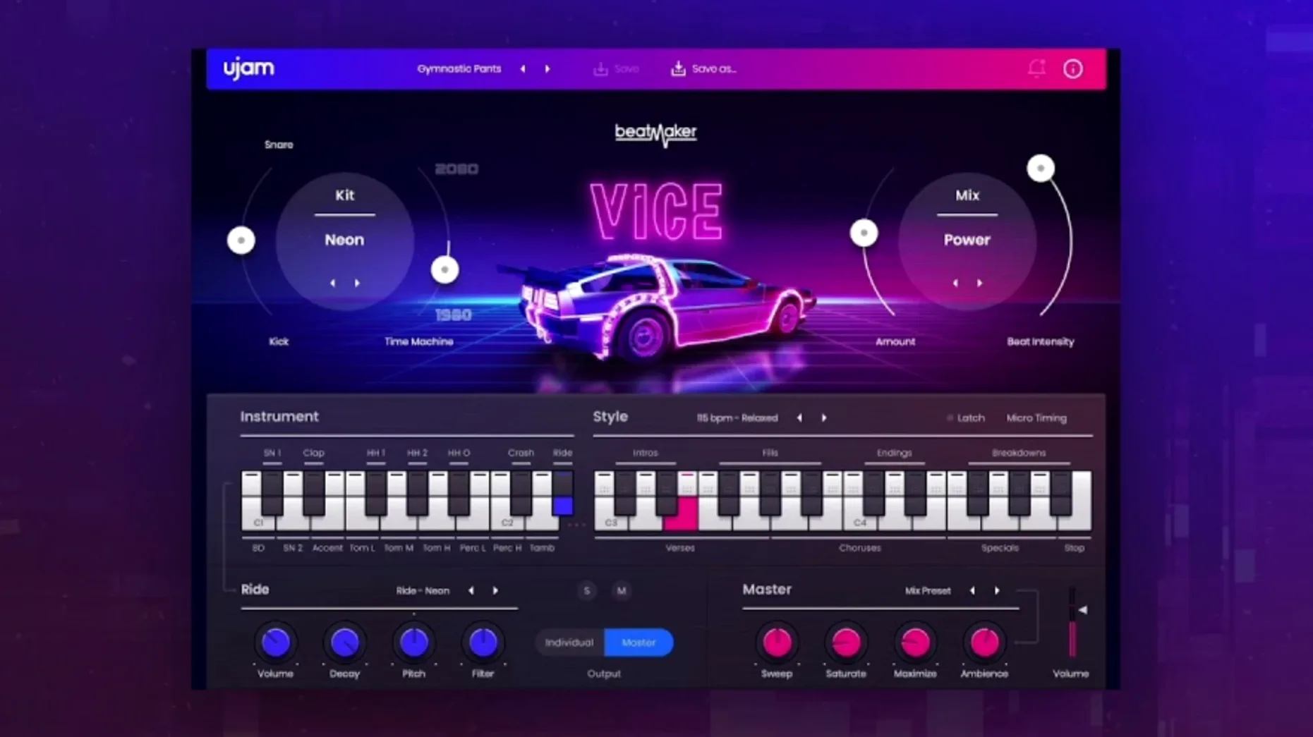 UJAM Beatmaker VICE UI, 1 of 1 ujam kaya torrent — app window