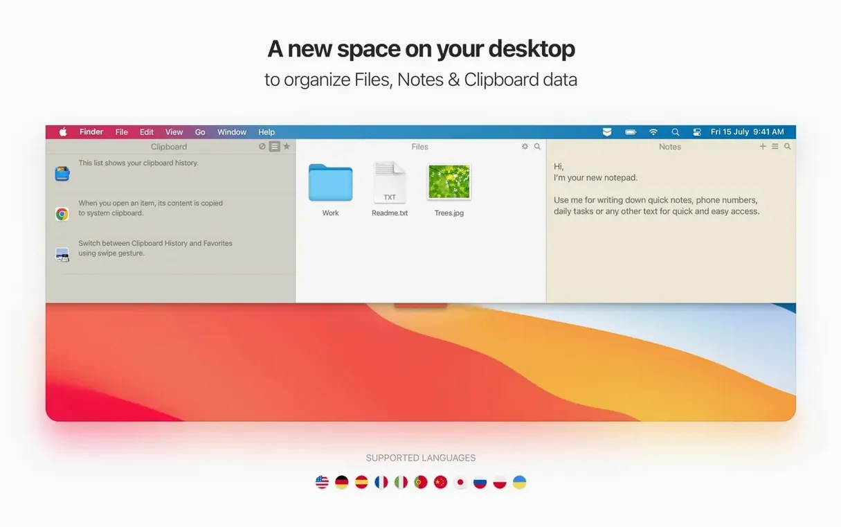 Unclutter UI, 1 of 5 download unclutter for mac: dashboard