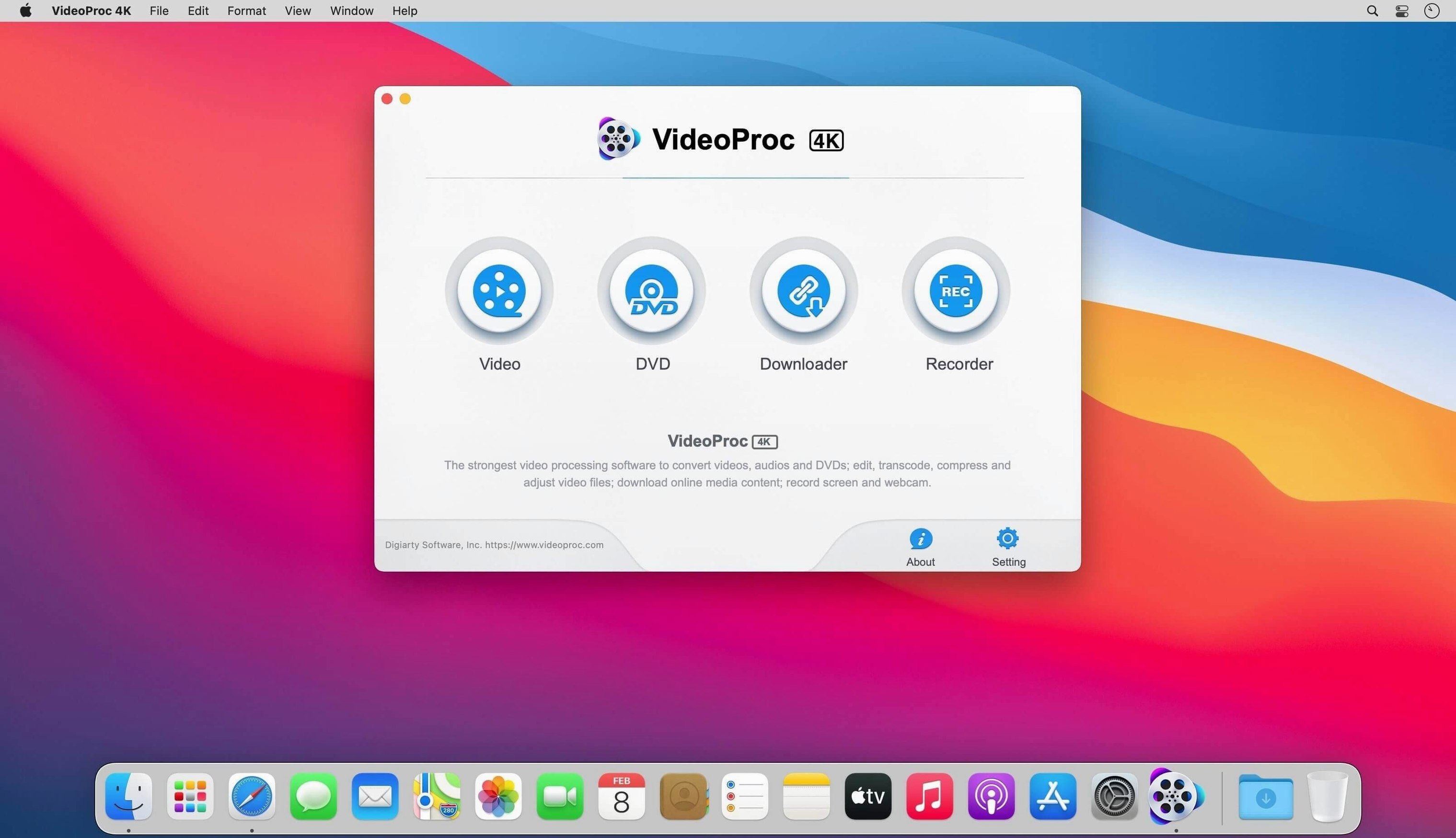VideoProc Converter UI, 3 of 3 VideoProc Converter feature view 3